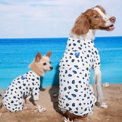 【2025新色】サマーロンパース パンサー アイボリー / Little panther cooling jumpsuit