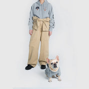 UNIVERSAL OVERALL × SPUTNIK 人間用ハーフジップパーカー / Human hoodie