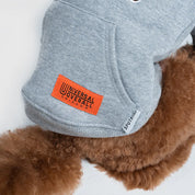 UNIVERSAL OVERALL × SPUTNIK 愛犬用ハーフジップパーカー / Pets hoodie