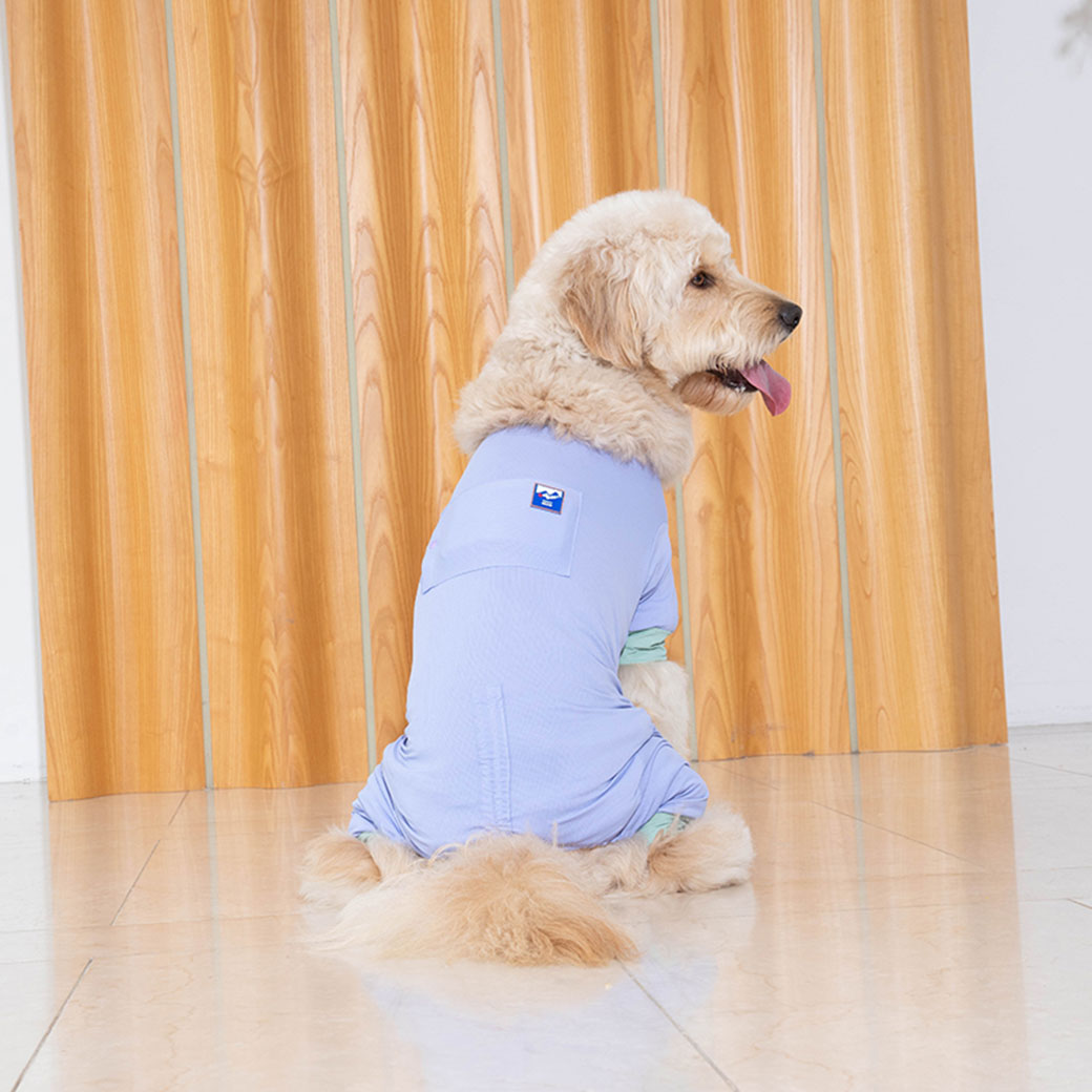 2025新色】サマーロンパース ラベンダー / outside + jumpsuit