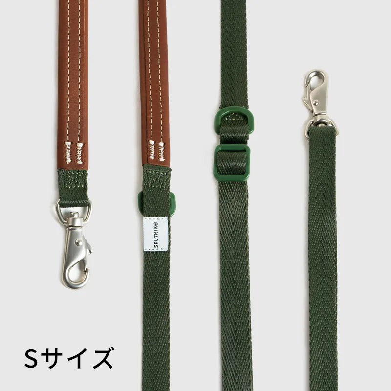 リード グリーン / Explore leash – inunoco / いぬのこ
