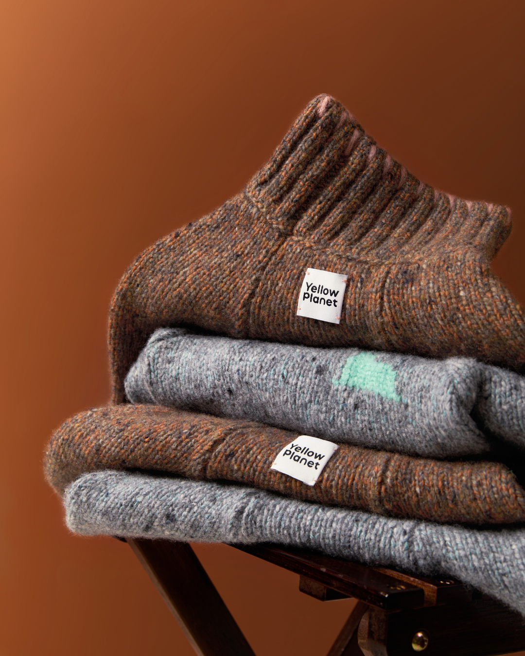ペットセーター Sage Tweed / Funky Gentle dogシリーズ アルパカウールブレンド