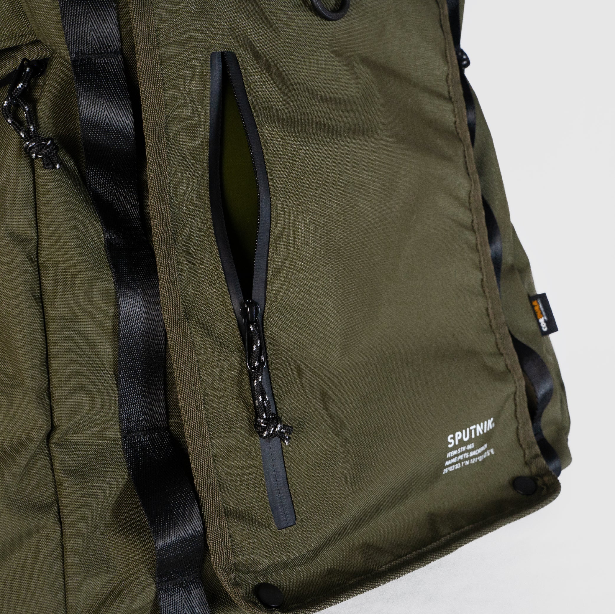 【新品未使用】SPUTNIK バックパックキャリー　カーキブラウン バックパックキャリー カーキグリーン / Explore Pets Backpack