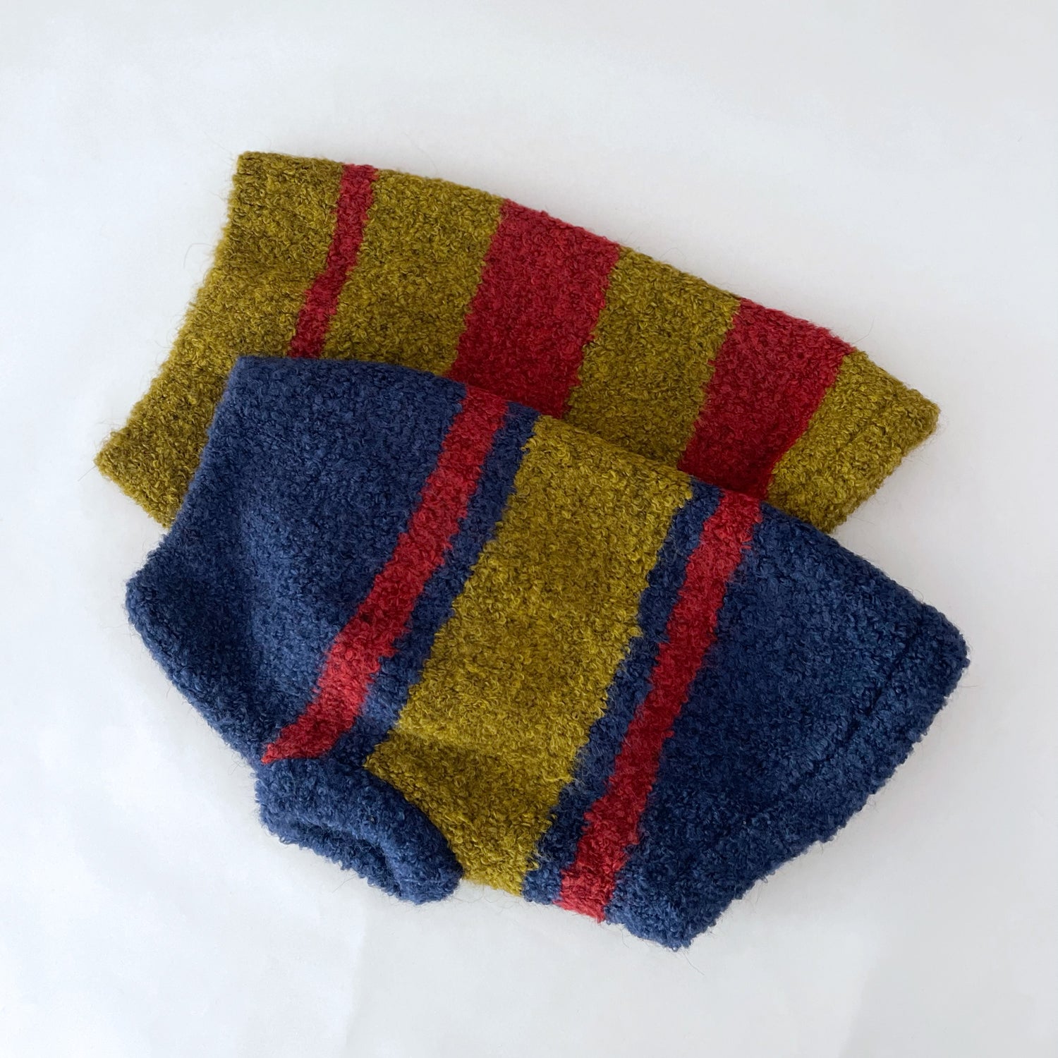 バイカラーセーター / Bicoloured Bands Dog Sweater