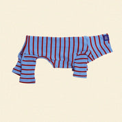ストライプ リブ ロンパース / Striped Onesies