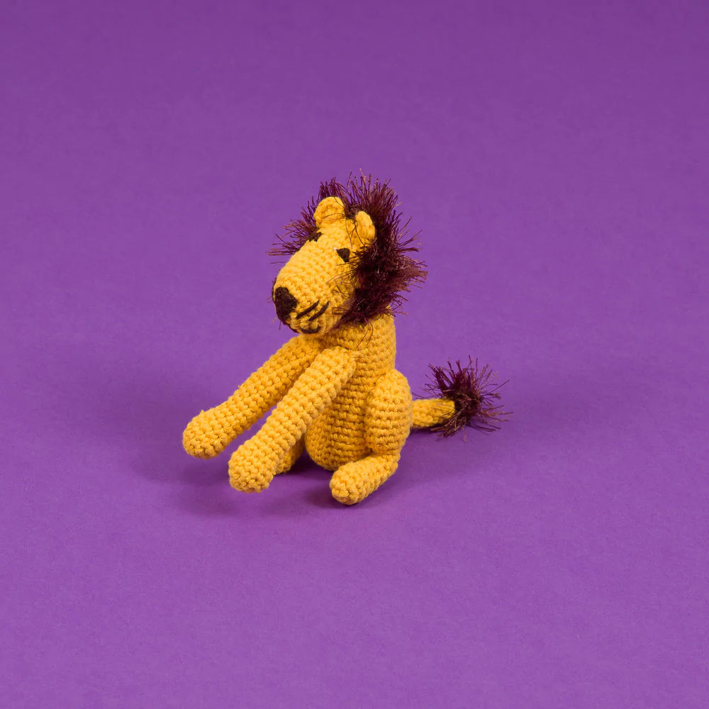 ライオン / Cotton Crochet Lion